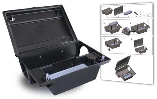 [3670] Poste d’appâtage empilable